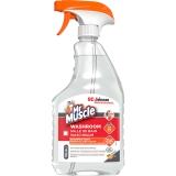 SC Johnson Mr Muscle® Waschraumreiniger Entfernt mühelos Seifenrückstände und hartnäckigen Schmutz 750 ml Sprühflasche