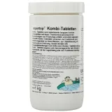 aquatop Kombitabletten 4 in 1,  200 g Flockung –Desinfektion – Algizid – Stablisierung 1 kg Dose