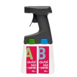 Arvox Pro KALK + SANITÄR 2-Komponenten-Reiniger 2 x 0,4 l Set im Twin Sprayer