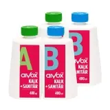 Arvox Pro KALK + SANITÄR 2-Komponenten-Reiniger 2 x 0,4 l Reload Set