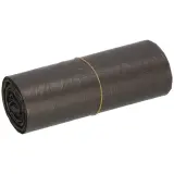 DEISS Müllbeutel, 30 l, 6 my, grau 500 x 600 mm, HDPE 1 Rolle = 50 Stück