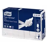 TORK Xpress® große Multifold-Handtücher 2-lagig, 34 x 21,2 cm, weiß, geprägt 1 Pack = 2856 Tücher