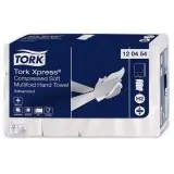 TORK Xpress® komprimierte weiche Multifold-Papierhandtücher 2-lagig, 32,2 x 21,2 cm, weiß, geprägt 1 Pack = 2400 Tücher