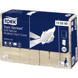 TORK Xpress® weiche Multifold-Handtücher 2-lagig, 24 x 21,3 cm, natur, geprägt 1 Pack = 3780 Stück