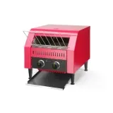 HENDI Durchlauf-Toaster doppelt Rot 230V / 2240W 418 x 368 x 415 mm  