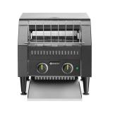 HENDI Durchlauf-Toaster doppelt Schwarz 230V / 2240W 418 x 368 x 415 mm  