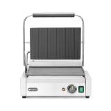 HENDI Kontaktgrill - Panini oben gerillt unten glatt 230V / 2200W 430 x 370 x 210 mm 