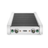 HENDI Rollengrill - 2 Zonen 14 Rollen 230V / 1480W 520 x 650 x 176 mm  