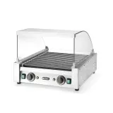 HENDI Glasabdeckung für Rollengrill - 14 Rollen (268735) 470 x 591 x 250 mm 