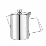 HENDI Kaffee-/Teekanne mit Klappdeckel 0,3 l, Ø 74 x 123 mm  