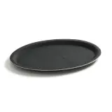 HENDI Serviertablett rutschfest oval 210 x 290 mm  