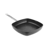 HENDI Grillpfanne mit gerillter Bratfläche Titanium Professional 550 x 290 x 55 mm 