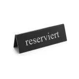 HENDI Tischschild Reserviert reserviert 130 x 30 x 38 mm  