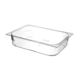 HENDI Eiscreme-Behälter Polycarbonat 5 l, Transparent 360 x 250 x 80 mm  