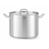 HENDI Gemüsetopf - mit Deckel Kitchen Line 13,5 l, Ø 280 x 220 mm  