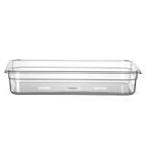 HENDI Gastronorm-Behälter 1/1 Profi Line GN 1/1 14 l, Transparent 530 x 325 x 100 mm Temperaturbeständigkeit bis 110°C