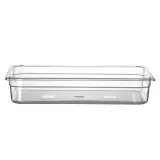 HENDI Gastronorm-Behälter 1/1 Profi Line GN 1/1 14 l, Transparent 530 x 325 x 100 mm Temperaturbeständigkeit bis 110°C