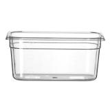 HENDI Gastronorm-Behälter 1/3 Profi Line GN 1/3 5,7 l, Transparent 325 x 176 x 150 mm Temperaturbeständig bis 110°C