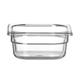 HENDI Gastronorm-Behälter 1/6 Profi Line GN 1/6 1 l, Transparent 176 x 162 x 65 mm 