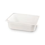 HENDI Gastronorm-Behälter 1/2 GN 1/2 6,5 l, Weiß 325 x 265 x 100 mm  