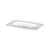 HENDI Gastronorm-Deckel GN 1/9 Transparent 176 x 108 mm  Temperaturbeständigkeit bis 110°C