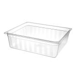 HENDI Gastronorm-Behälter 2/1 GN 2/1 58 l, Transparent 650 x 530 x 200 mm  Temperaturbeständigkeit bis  90°C