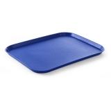 HENDI Serviertablett Blau 350 x 450 x 20 mm  