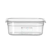 HENDI Gastronorm-Behälter 1/4 GN 1/4 2,8 l, Transparent 265 x 162 x 100 mm  