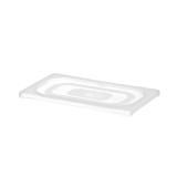 HENDI Gastronorm-Deckel GN 1/4 Transparent 265 x 162mm  Temperaturbeständig bis 80°C