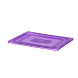 HENDI Gastronorm-Deckel violett GN 1/2 Violett 325 x 265 mm  