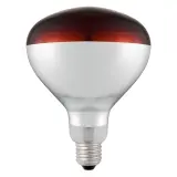 HENDI Infrarot-Glühlampe Rot 230V / 250W Ø 125 x 170 mm  