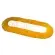 VERMOP Feuchtwischmop Acryl gelb mit Band 130 cm