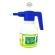 Dr.Schnell Drucksprüher Füllvolumen 1,5 l QUICK TRIC blau