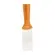 Vikan Schaber, Stielmodell 50 mm Edelstahlblatt orange