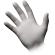 Basic-Touch Latex Einmalhandschuhe puderfrei, weiß, Gr. XL 1 Box = 100 Stück