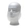 MED-COMFORT Einweg-Bartmasken weiß, 52 x 24 cm 1 Beutel = 100 Stück