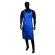 MED-COMFORT PE-Einwegschürzen geblockt light 75 x 120 cm, blau glatt 1 Pack = 50 Stück