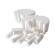 MED-COMFORT Dental Einmal-Zahnwatterollen unsteril, weiß, Gr. 2 = 10 x 38 mm 1 Karton = 1500 g
