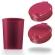 AMPri Schnabelbecher-Set 250 ml, kleine + große Öffnung, rot 1 Karton = 50 Sets