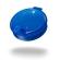 AMPri Schnabelbecher-Oberteil mittlere Öffnung 8 x 4 mm, blau,  1 Karton = 250 Stück