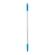 Vikan Aluminium Stiel, Ø22 mm, 840 mm  blau