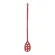 Vikan Langer Rührlöffel mit kleinem Lochblatt metalldetektierbar, Ø31 mm, 1200 mm rot