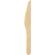 Einweg-Holzbesteck Messer aus Birkenholz, 16 cm 1 Pack = 100 Stück