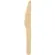 Einweg-Holzbesteck Messer aus Birkenholz, 16 cm 1 Pack = 100 Stück