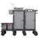 Sprintus VariX-Box Reinigungswagen Entsorgungs- & Versorgungseinheit + Mopp-Box-Set grau
