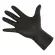 KERBL Nitril Einmalhandschuhe Long Black puderfrei unsteril 30 cm lang, schwarz, Gr. S 1 Box = 50 Stück
