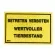 KERBL Warnschild gelb "Betreten Verboten! Wertvoller Tierbestand!"
