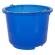 KERBL Stalleimer 12 Liter Ø 33 cm Baueimer blau transparent (lebensmittelecht)