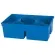 KERBL Putzkasten für Pferdezubehör Allzweckkiste 38 x 25 x 11,5 cm blau