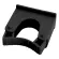 Haug Ersatz-Stielhalterung 70 x 35 x 75 mm schwarz